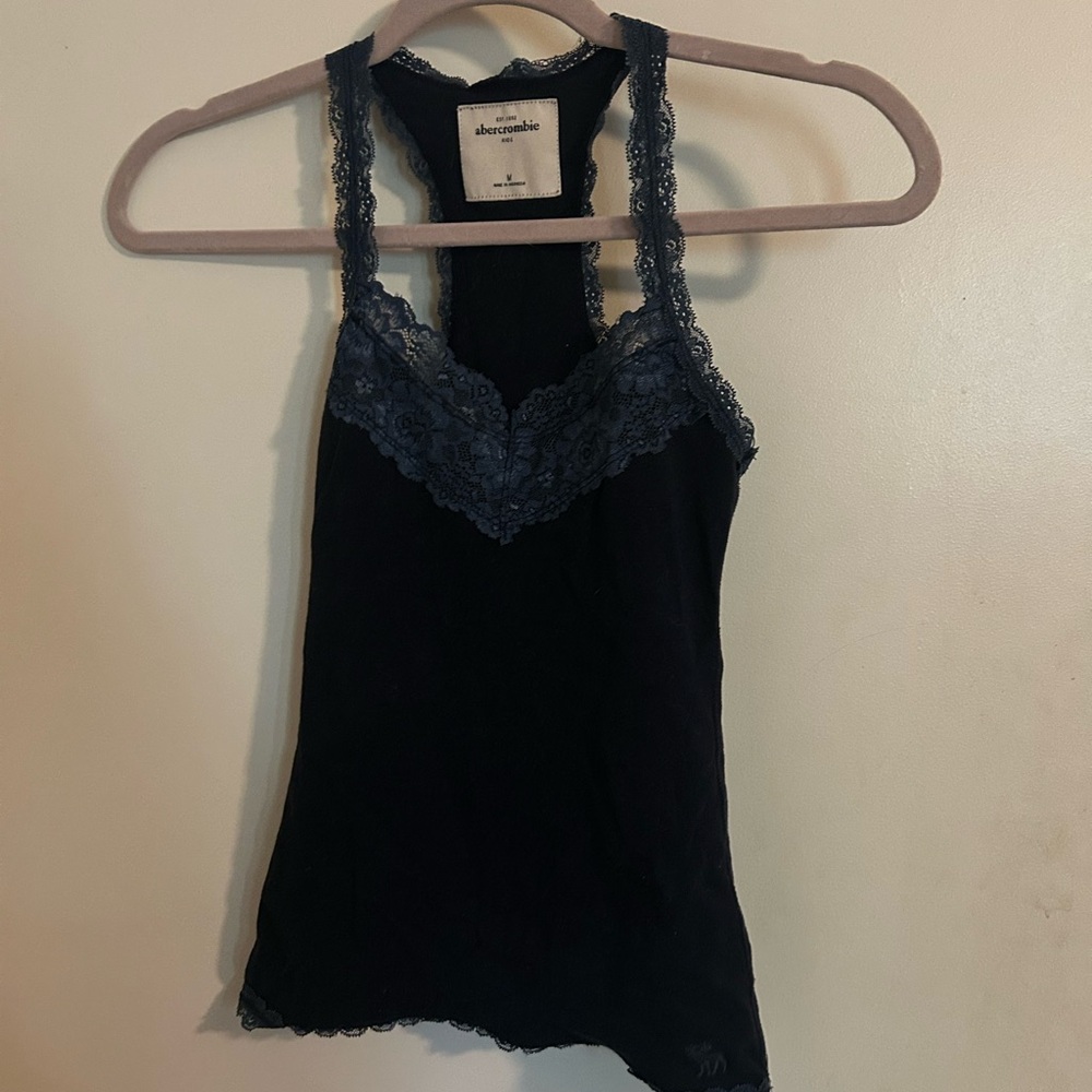 Girls navy blue tank top